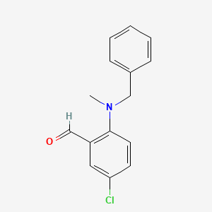2-[Benzyl(methyl)amino]-5-chlorobenzaldehyde