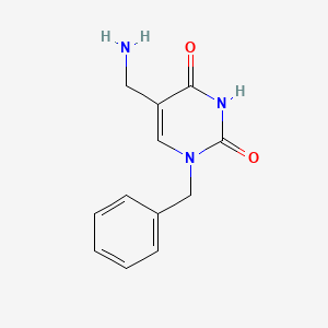 5-(aminomethyl)-1-benzylpyrimidine-2,4(1H,3H)-dione