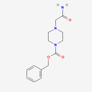 Benzyl 4-(2-amino-2-oxoethyl)piperazine-1-carboxylate