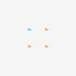 molecular formula AcBr3-3 B13817005 Actinium bromide CAS No. 33689-81-5