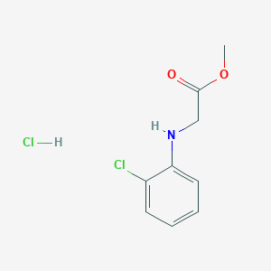 molecular formula C9H11Cl2NO2 B13817115 S-(+)-2-Chlorophenylglycine Methyl Ester HCl 