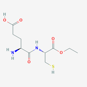molecular formula C10H18N2O5S B13817123 Glutamyl cysteine ethyl ester 