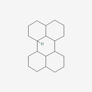 molecular formula C20H32 B13817180 Perhydroperylene CAS No. 47041-72-5