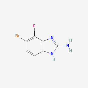 5-Bromo-4-fluoro-1H-benzo[d]imidazol-2-amine