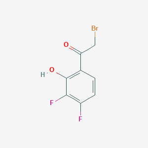 2-Bromo-1-(3,4-difluoro-2-hydroxyphenyl)ethanone