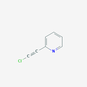 molecular formula C7H4ClN B13817421 2-Chloroethynylpyridine 