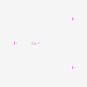 molecular formula CsI3-2 B13817491 cesium;triiodide CAS No. 20202-54-4