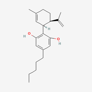 molecular formula C21H30O2 B13817507 (+)-cis-Cannabidiol 