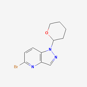 5-Bromo-1-(tetrahydro-2H-pyran-2-yl)-1H-pyrazolo[4,3-b]pyridine