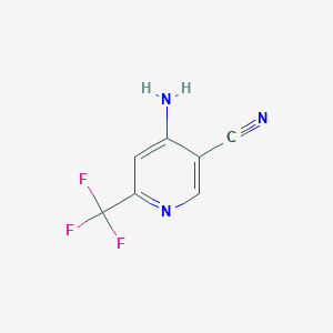 4-Amino-6-(trifluoromethyl)pyridine-3-carbonitrile