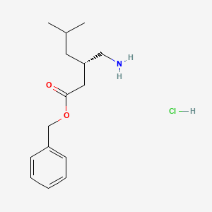 (S)-Benzyl 3-(aminomethyl)-5-methylhexanoate hydrochloride