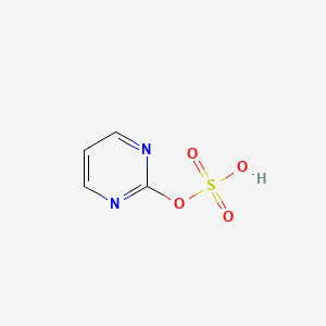 molecular formula C4H4N2O4S B13817671 2-Hydroxypyrimidinebisulfate 
