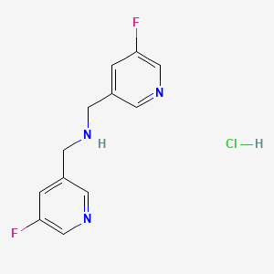 Bis((5-fluoropyridin-3-yl)methyl)amine hydrochloride