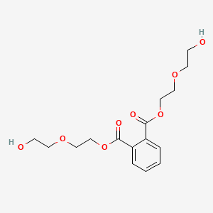 molecular formula C16H22O8 B13817737 bis[2-(2-hydroxyethoxy)ethyl] benzene-1,2-dicarboxylate CAS No. 31937-98-1