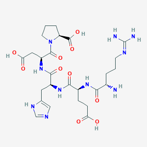 molecular formula C26H40N10O10 B13817787 Sialorphin 
