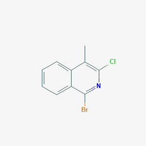 1-Bromo-3-chloro-4-methylisoquinoline