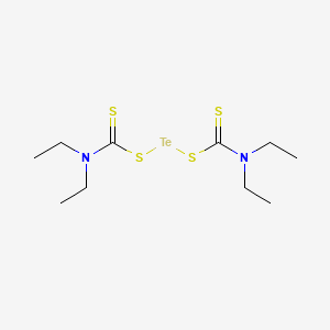 molecular formula C10H20N2S4Te B13817864 bis-(Diethyldithiocarbamato-S,S')tellurium CAS No. 15080-52-1