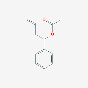 molecular formula C12H14O2 B13817869 1-phenylbut-3-enyl Acetate CAS No. 2833-34-3