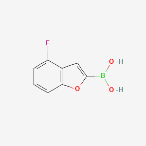 (4-Fluorobenzofuran-2-yl)boronic acid
