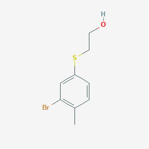 2-(3-broMo-4-Methylphenylthio)ethanol