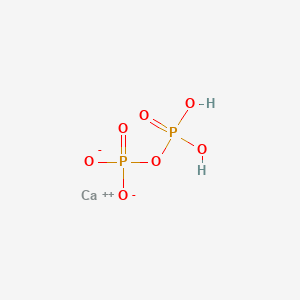 molecular formula CaH2O7P2 B13817962 Calcium dihydrogendiphosphate 