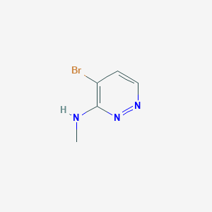 4-Bromo-N-methylpyridazin-3-amine