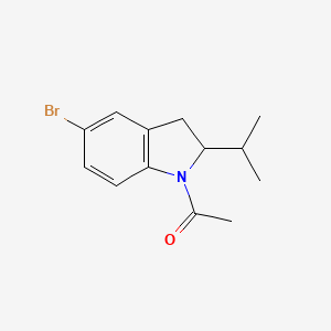 1-(5-Bromo-2-isopropylindolin-1-yl)ethanone