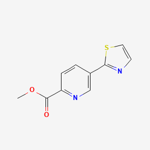 Methyl 5-(thiazol-2-yl)pyridine-2-carboxylate