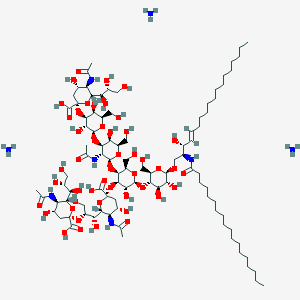 molecular formula C95H174N8O47 B13818193 GT1b-Ganglioside 