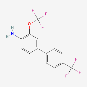 4-Amino-3-(trifluoromethoxy)-4'-(trifluoromethyl)biphenyl