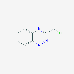 molecular formula C8H6ClN3 B1381839 3-(Chloromethyl)-1,2,4-benzotriazine CAS No. 1431931-52-0