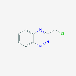molecular formula C8H6ClN3 B1381839 3-(氯甲基)-1,2,4-苯并三嗪 CAS No. 1431931-52-0