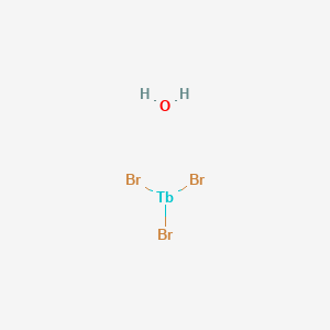 molecular formula Br3H2OTb B13818462 Terbium(III) bromide hydrate 