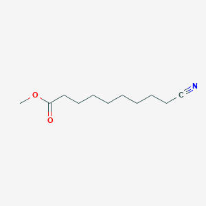 molecular formula C11H19NO2 B13818484 Methyl 9-cyanononanoate CAS No. 53663-26-6
