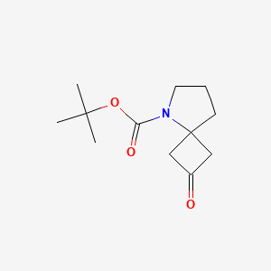 molecular formula C12H19NO3 B1381849 tert-Butyl 2-oxo-5-azaspiro[3.4]octane-5-carboxylate CAS No. 1434141-78-2