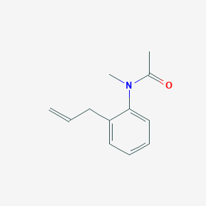 molecular formula C12H15NO B13818609 N-(2-Allylphenyl)-N-methylacetamide 