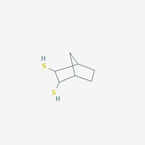 molecular formula C7H12S2 B138187 Bicyclo[2.2.1]heptane-2,3-dithiol CAS No. 133209-22-0