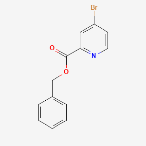 molecular formula C13H10BrNO2 B1381877 Benzyl 4-bromopyridine-2-carboxylate CAS No. 1289215-35-5
