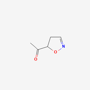molecular formula C5H7NO2 B13818790 5-Acetyl-2-isoxazoline 