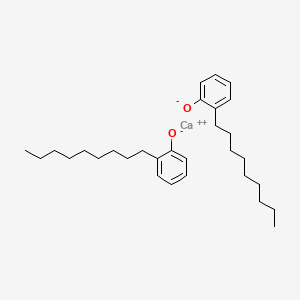 molecular formula C30H46CaO2 B13818823 Calcium bis(nonylphenolate) CAS No. 30977-64-1