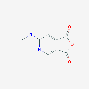 6-(dimethylamino)-4-methyl-1H,3H-furo[3,4-c]pyridine-1,3-dione