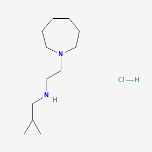 [2-(Azepan-1-yl)ethyl](cyclopropylmethyl)amine hydrochloride