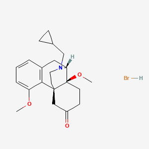 molecular formula C22H30BrNO3 B13818848 Cyprodime bromide 