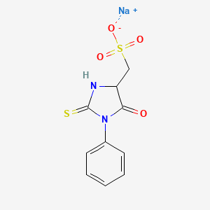 molecular formula C10H9N2NaO4S2 B13818925 PTH-cysteic acid sodium salt 