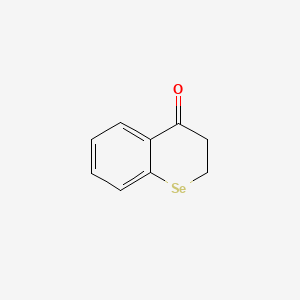 molecular formula C9H8OSe B13818979 Selenochroman-4-one 