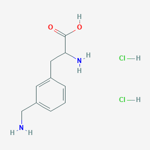 2-Amino-3-[3-(aminomethyl)phenyl]propanoic acid dihydrochloride