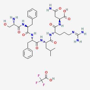 molecular formula C39H55F3N10O11 B13819065 Par-1(1-6)(mouse,rat) 