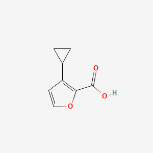 3-Cyclopropylfuran-2-carboxylic acid