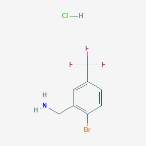 2-Bromo-5-(trifluoromethyl)benzylamine hydrochloride
