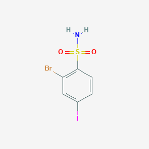 2-Bromo-4-iodobenzenesulfonamide